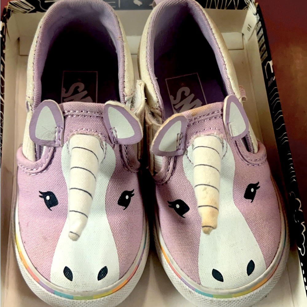 Like new unicorn vans for toddler.